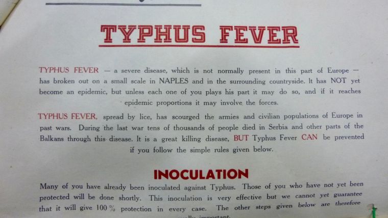 Typhus in Naples, 1943-44: A Study in Vector Control